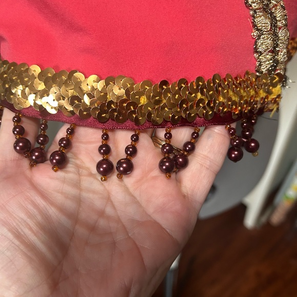 Hand Made Women’s Choli Top Size Medium. Gently Worn - Picture 4 of 4